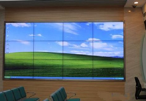 自贡液晶拼接屏的另类用法。